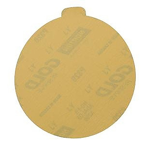 6″ × 1/4″ Gold Reserve A296 Paper Disc 320 Grit Aluminum Oxide