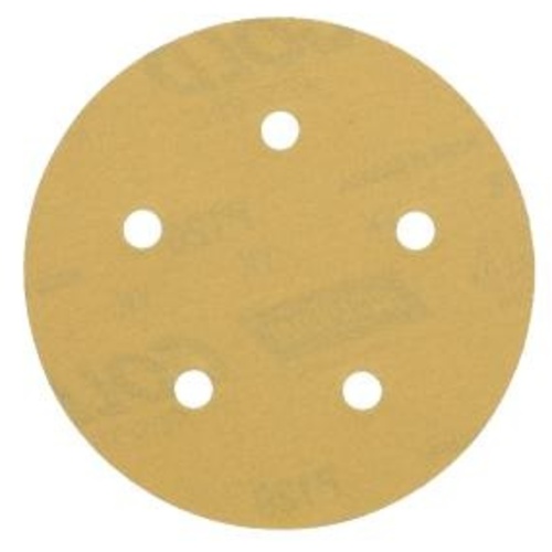 5″ GOLD PAPER DISC P120