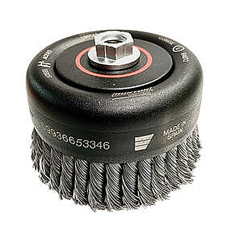 ‎6X.020X5/8-11 KNOTTED WIRE CUP