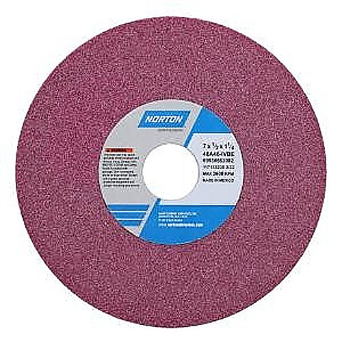 ‎7″ × 1/2″ × 1-1/4″ 48A Toolroom Wheel Type 01 Straight 46 Grit Aluminum Oxide