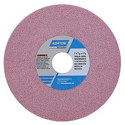 ‎7″ × 1/2″ × 1-1/4″ 25A Toolroom Wheel Type 01 Straight 46 Grit Aluminum Oxide