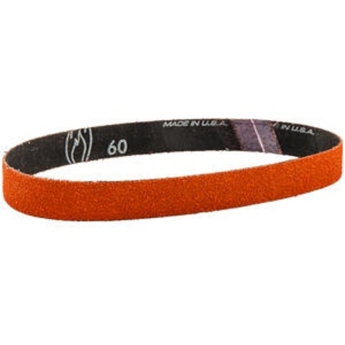 1 × 24″ Blaze Cloth File Belt 60 Grit R980P Premium Ceramic Alumina