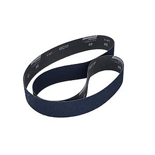 2 × 60″ BlueFire Cloth Narrow Benchstand Belt 60 Grit R821P Zirconia Alumina