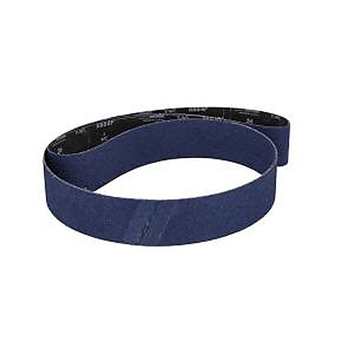 3 × 132″ BlueFire Cloth Narrow Backstand Belt 36 Grit R884P Zirconia Alumina