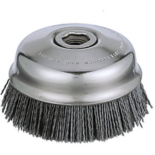 4″ 80G ATB CUP BRUSH W/ 1.5″ TRIM