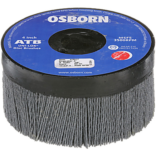 ‎4″ Diameter-120 Grit - ATB Uni-Lok Disc Brush