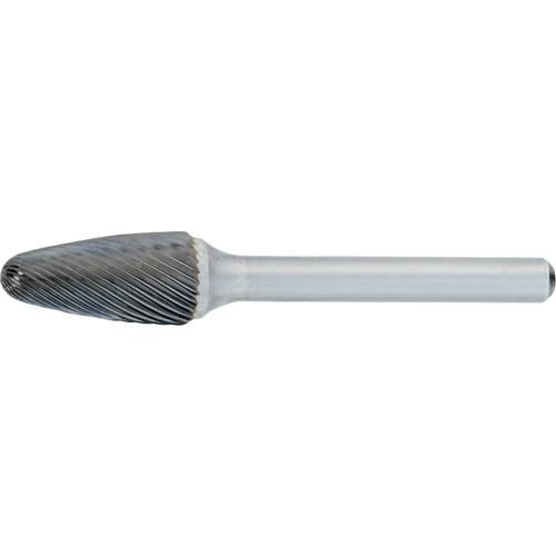 SF-3 -9mm × 19mm LOC × 6mm Shank × 50mm OAL Round Nose Tree Carbide Medium Right Hand Spiral Burr