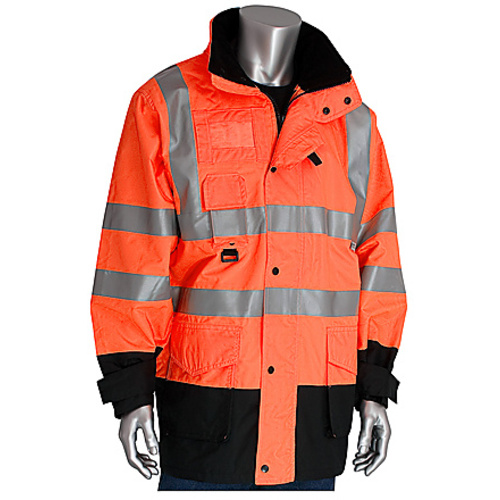 ‎343-1756-OR/3X Hi-Vis Coat