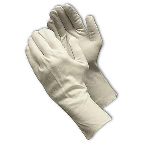 ‎97-541/12 CE Fabric Gloves - Cotton Lisle -  Heavy Weight -  Premium -  Unhemmed -  12 Inch -  Ladies'