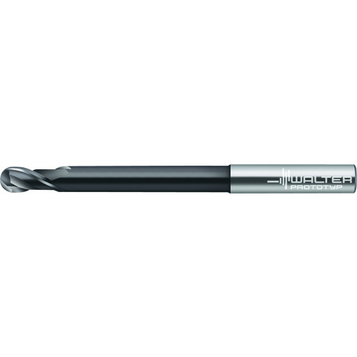 ‎MC413-08.0A4XC 8 mm 4 Flute 30 Degree Carbide Ball End Mill