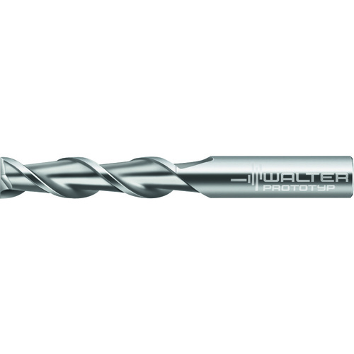 20mm Dia. × 75mm OAL 2 Flute Carbide 45° Helix End