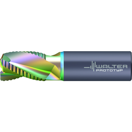 25mm Dia. × 37mm LOC 3 Flute Carbide TiALN+CrN Coo