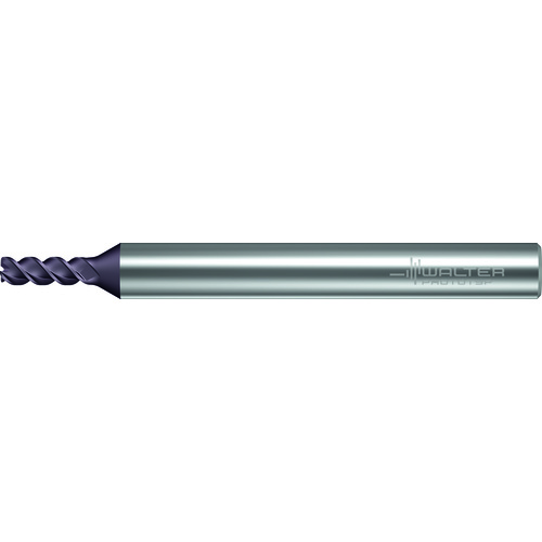 4mm Dia. × 15mm LOC 3 Flute Carbide TiALN 50° Heli
