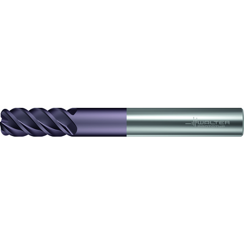 8mm Dia. × 19mm LOC 4 Flute Carbide TiALN 50° Heli