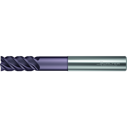 12mm Dia. × 53mm LOC 4 Flute Carbide TiALN 50° Hel