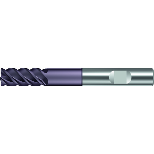 8mm Dia. × 42mm LOC 4 Flute Carbide TiALN 50° Heli