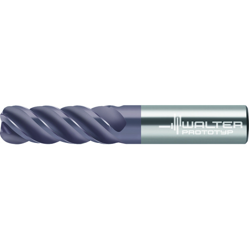20mm Dia. × 55mm OAL 4 Flute Carbide AcN 45° Helix