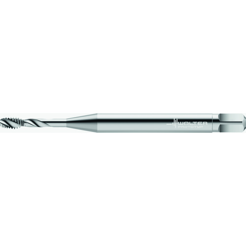 M2x0.4 Metric 6H 2 Flute HSS-E Uncoated Modified Bottoming Spiral Flute Tap