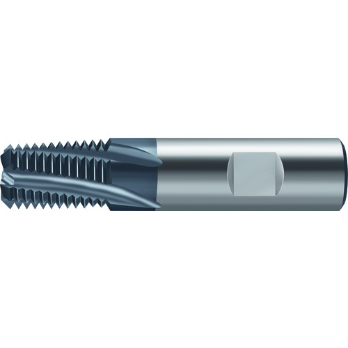 ‎1/16-27 NPTF 3 Flute Carbide TiCN Thread Mill