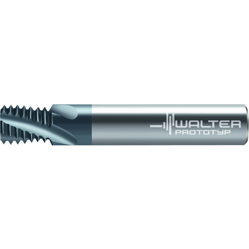 M5x0.8 3 Flute Carbide TiCN Thread Mill