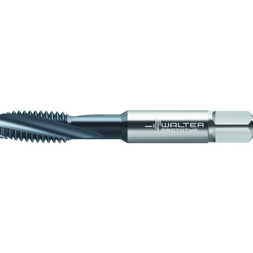 ‎1/4″-20 UNC 3B 3 Flute HSS-E-PM TiCN Modified Bottoming Spiral Flute Tap