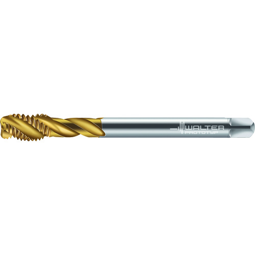 M12x1.75 6H 3 Flute HSS TiN Spiral Flute Tap