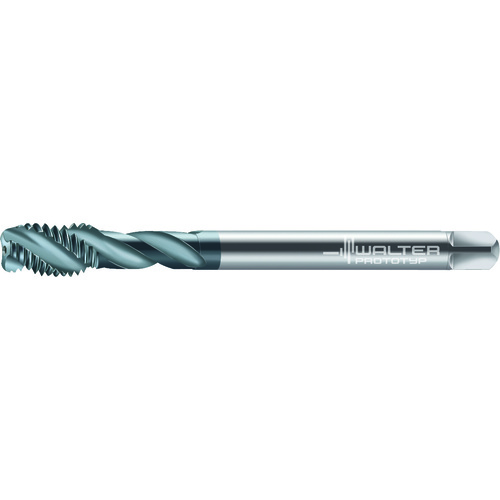 M12x1.75 6H 3 Flute HSS TiCN Spiral Flute Tap