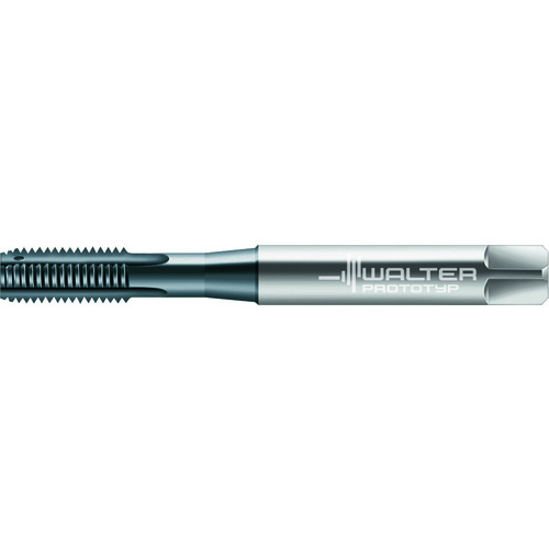 M6x1 6H 4 Flute HSS TiCN Straight Flute Tap Radial