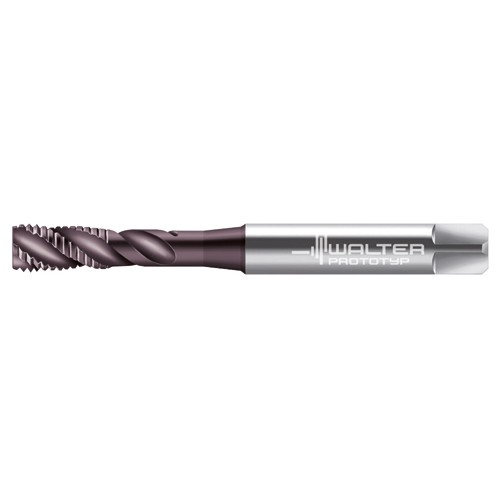 ‎1/4-28 UNF 6H 3 Flute HSS THL Spiral Flute Tap Int