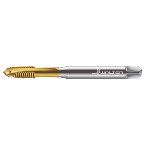 M10x1.5 6H 3 Flute HSS TiN Radial Coolant Spiral P