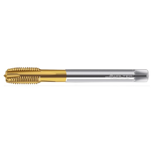 M8x1 6H 3 Flute HSS TiN Spiral Point Tap