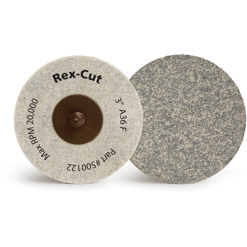 ‎2″-36 Grit - Aluminum Oxide - Roll-On Quick Change Disc
