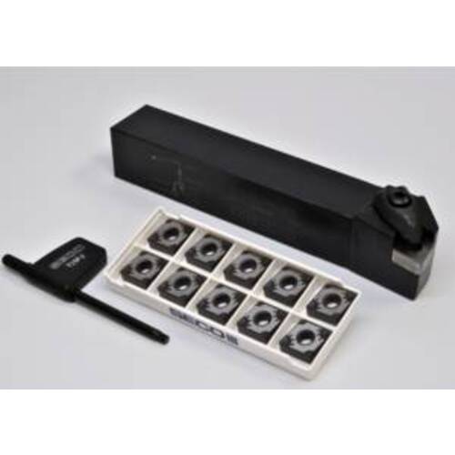 1″ D LH CNMG 4 MF5 TP3500 CUTTER AND 10PC INSERT KIT
