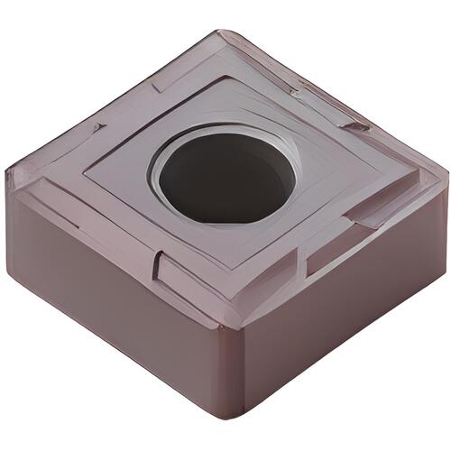 SNMG 433 MF2 TP1030, 0.047″ Corner Radius, 0.187″ Thick, 1/2″ Inscribed Circle, TiAlSiN, Square, Turning Indexable Insert
