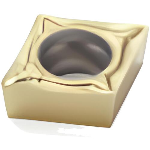 CCMT 32.51 F1 CP600, 1/64″ Corner Radius, 5/32″ Thick, 3/8″ Inscribed Circle, Turning Indexable Insert