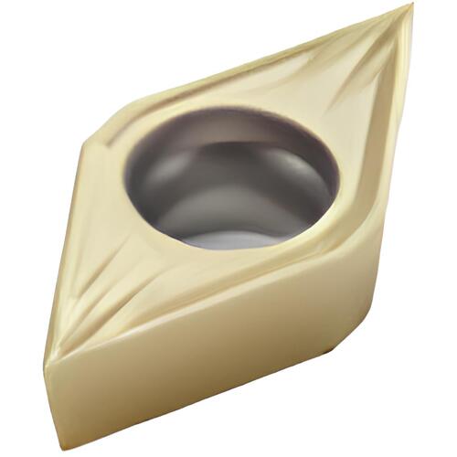 DCMT 32.51 MF2 CP600, 1/64″ Corner Radius, 5/32″ Thick, 3/8″ Inscribed Circle, Turning Indexable Insert