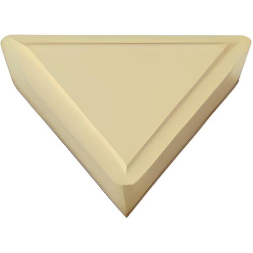 TPMR 322 F1 TP40, 0.015″ Corner Radius, 1/8″ Thick, 3/8″ Inscribed Circle, TiCN|TiN, 60° Triangle, Turning Indexable Insert