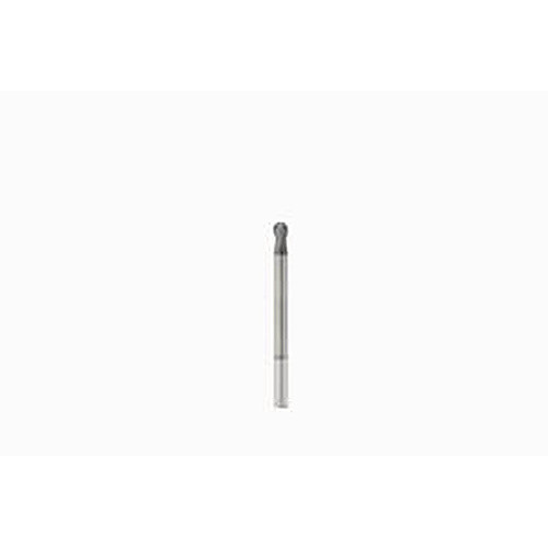 3 mm Dia. × 3 mm Shank × 8 mm DOC × 40 mm OAL, Carbide Diamond, 2 Flute, 30° Helix, Round, Ballnose End Mill