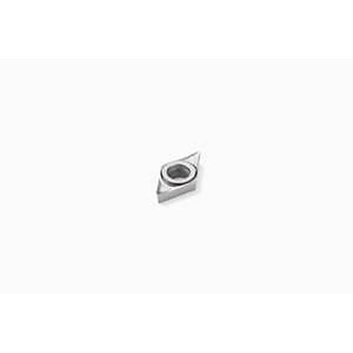 DCGT 21.50.5 AL KX, 0.008″ Corner Radius, 0.094″ Thick, 1/4″ Inscribed Circle, Uncoated, 55° Diamond, Turning Indexable Insert