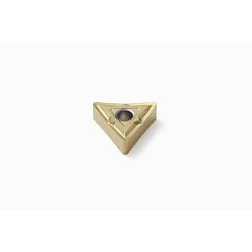 TNMP 333 MF1 CP200, 0.047″ Corner Radius, 0.187″ Thick, 3/8″ Inscribed Circle, TiAlN|TiN, 60° Triangle, Turning Indexable Insert