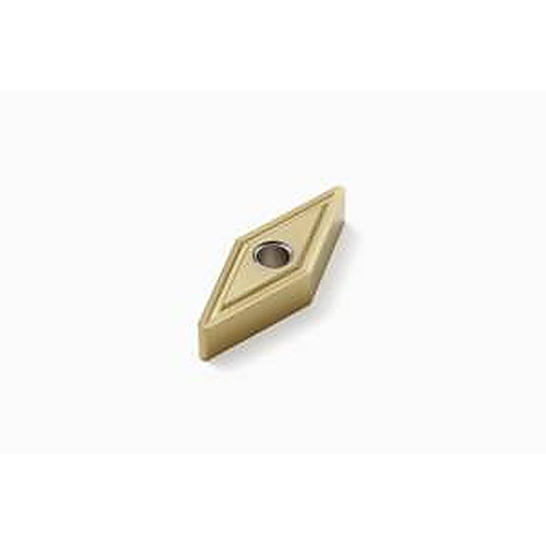VNGP 331 M1 TS2000, 0.015″ Corner Radius, 0.187″ Thick, 3/8″ Inscribed Circle, TiAlN|TiN, Turning Indexable Insert