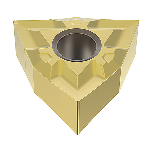 WNGP 431 MF1 TS2000, 1/64″ Corner Radius, 3/16″ Thick, 1/2″ Inscribed Circle, Turning Indexable Insert