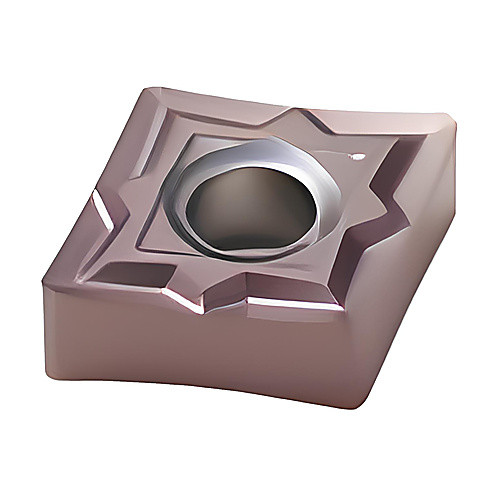 CNMP 432 MF1 TH1000, 1/32″ Corner Radius, 3/16″ Thick, 1/2″ Inscribed Circle, Turning Indexable Insert