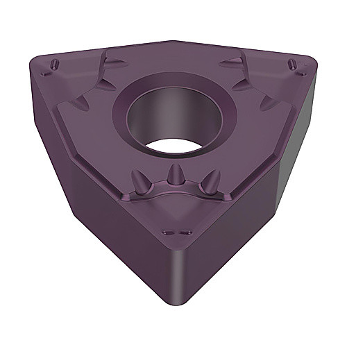 WNMG 433 MF5 TH1000, 0.047″ Corner Radius, 0.187″ Thick, 1/2″ Inscribed Circle, TiAlSiN, Turning Indexable Insert