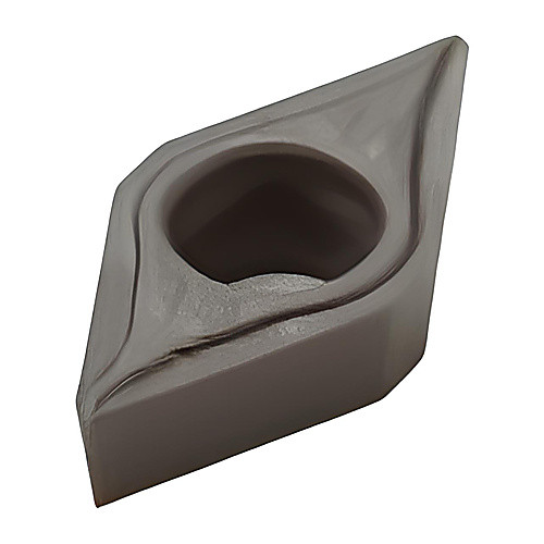 DCMX 32.52 F1 TP1020, 0.031″ Corner Radius, 0.156″ Thick, 3/8″ Inscribed Circle, Uncoated, Turning Indexable Insert