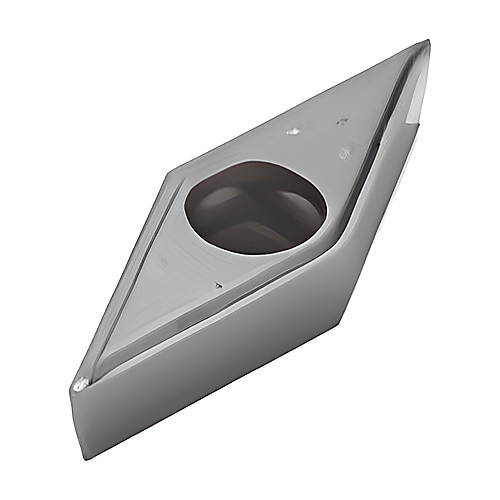 VBMT 21.51 F1 TP1020, 0.015″ Corner Radius, 0.094″ Thick, 1/4″ Inscribed Circle, Uncoated, Turning Indexable Insert
