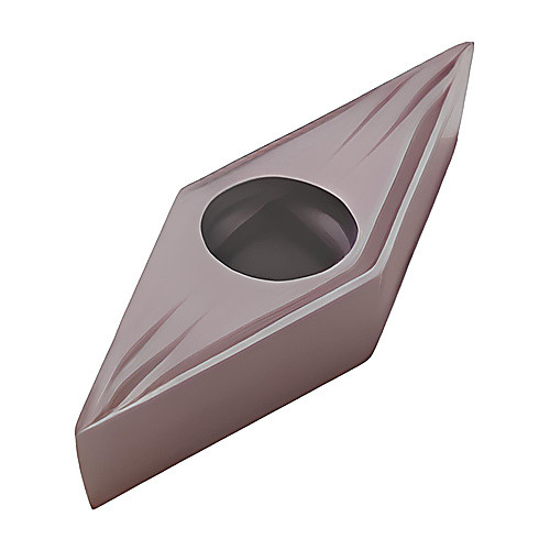 VBMT 331 MF2 TP1030, 0.015″ Corner Radius, 0.187″ Thick, 3/8″ Inscribed Circle, TiAlSiN, Turning Indexable Insert