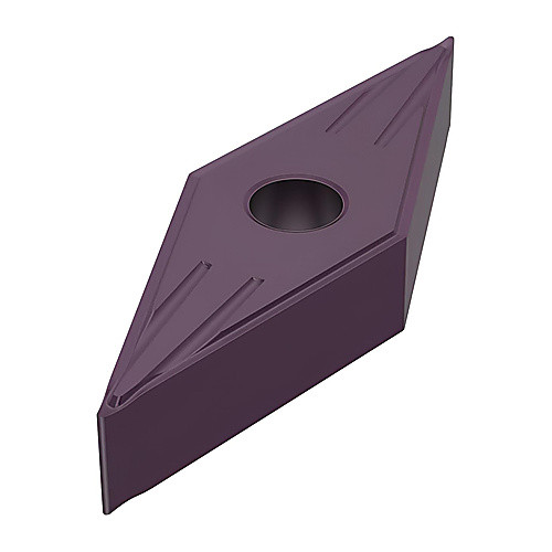 VNMG 330.5 FF2 TP1030, 0.008″ Corner Radius, 0.187″ Thick, 3/8″ Inscribed Circle, TiAlSiN, Turning Indexable Insert