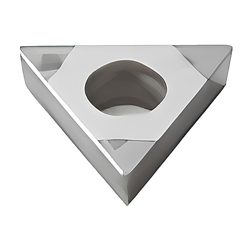 TCGW 21.51 None|W CBN010, 1/64″ Corner Radius, 3/32″ Thick, 1/4″ Inscribed Circle, Turning Indexable Insert