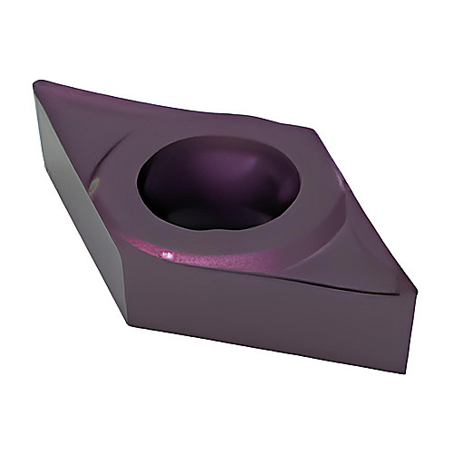 DCGT 32.51 F1 TS2050, 1/64″ Corner Radius, 5/32″ Thick, 3/8″ Inscribed Circle, Turning Indexable Insert